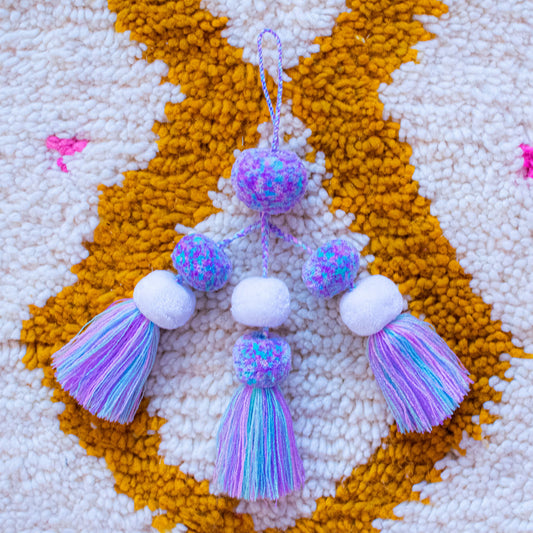 Magic Unicorn - Pompom Dreamcatcher - TripingLH